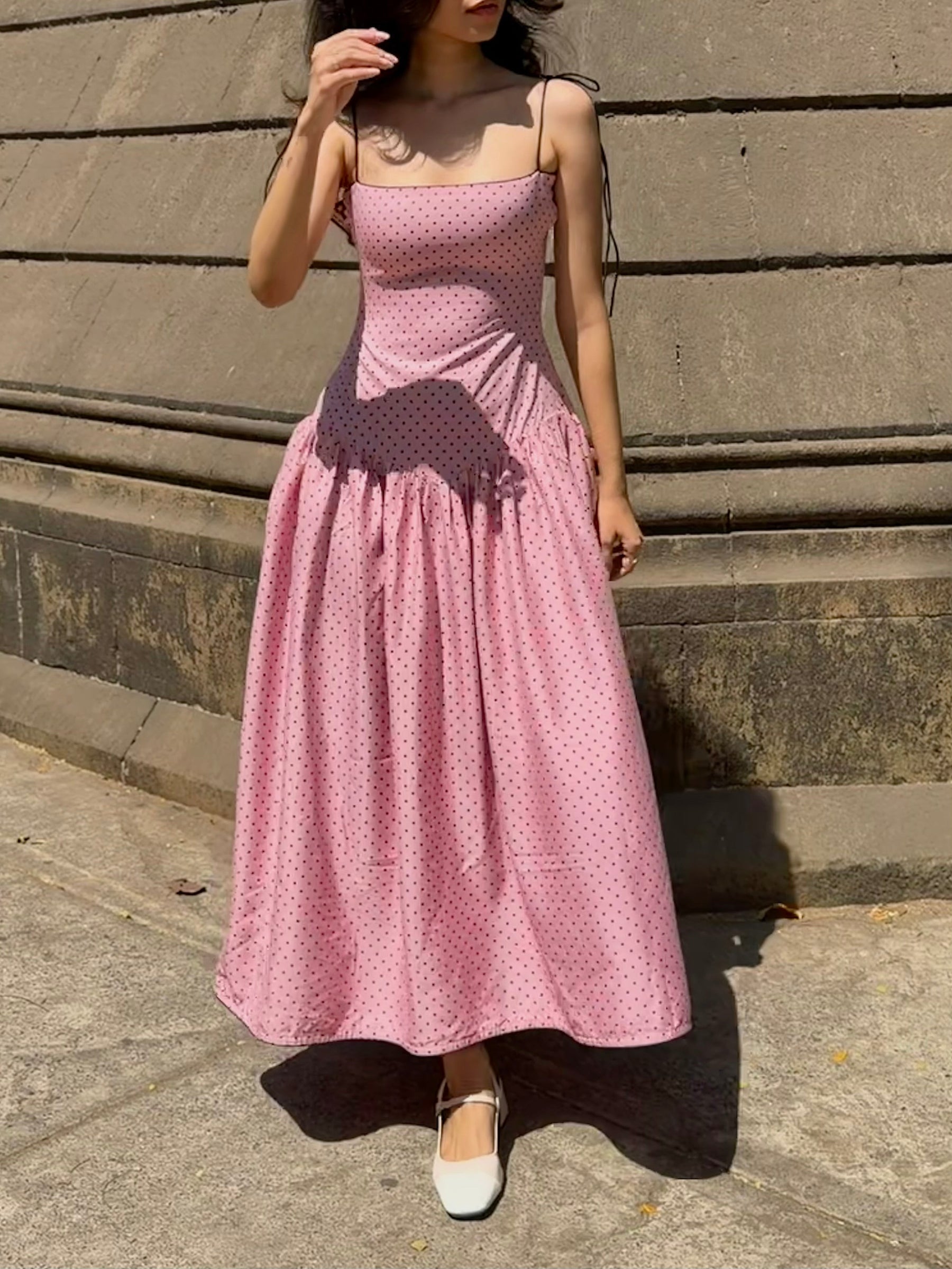 The Daydream Dress – in Blush Pink