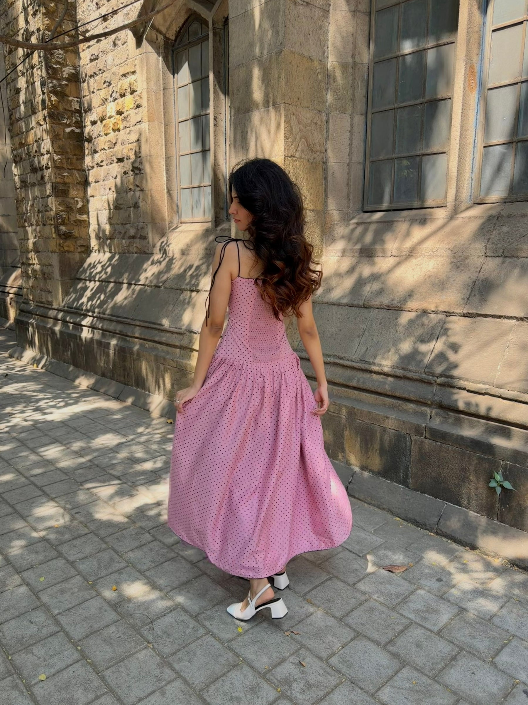 The Daydream Dress – in Blush Pink