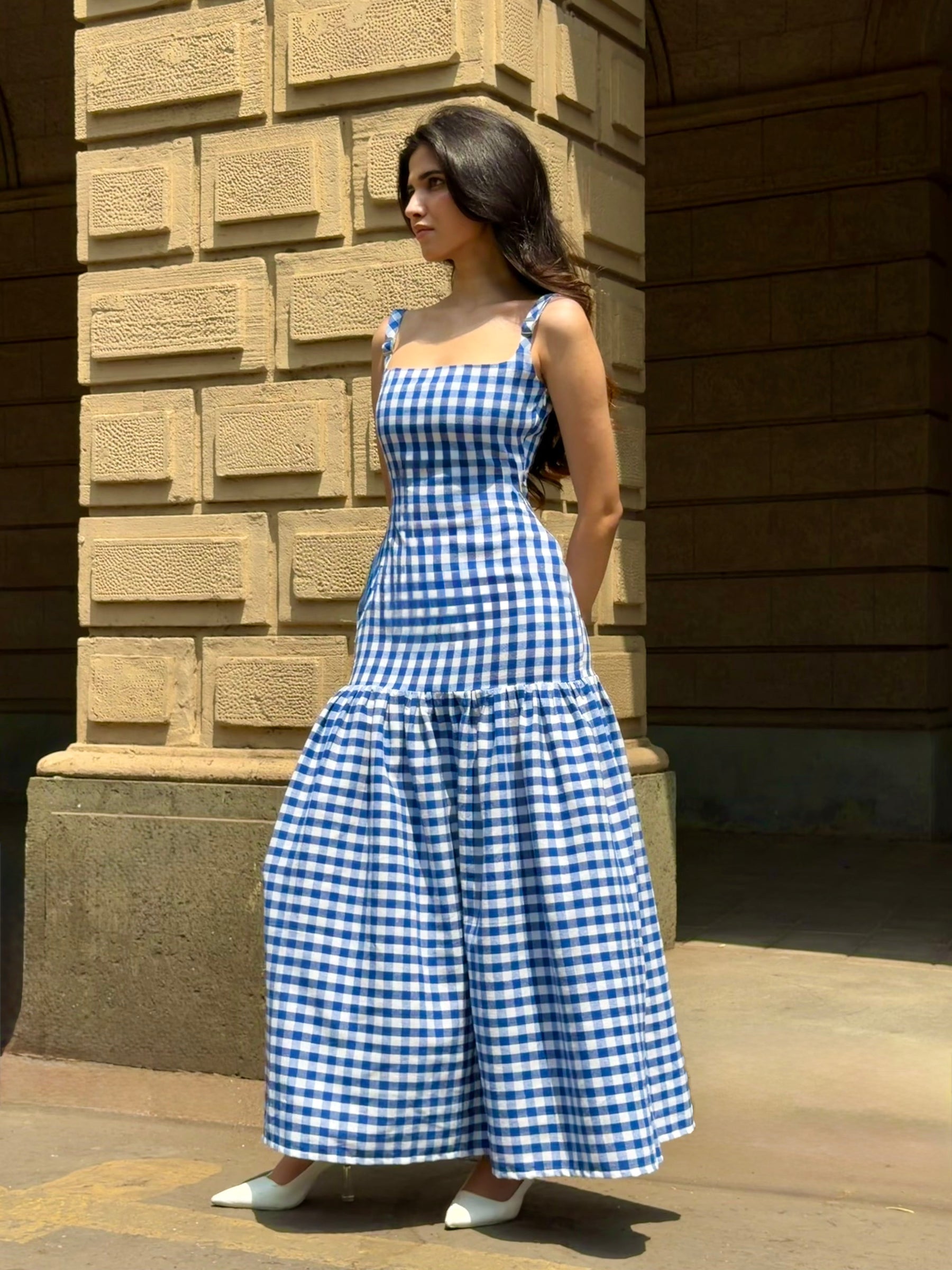 The Gigi Dress in Fresh Blue
